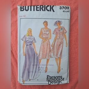 Butterick Pattern 3703 Purple and Pink Dress Designs🪻🧡